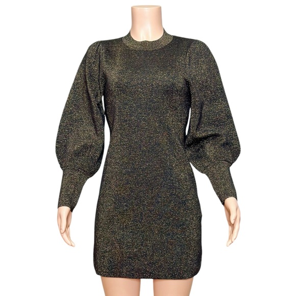 SÉZANE Kendra Sweater Dress, Bronze, Medium - Picture 10 of 14
